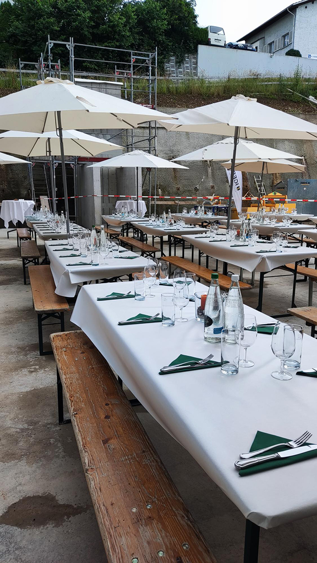 Abendstimmung im Dr. Lüchinger+Meyer Bauingenieure AG